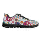 Sugar skull skeleton Halloween Women's Running Shoes