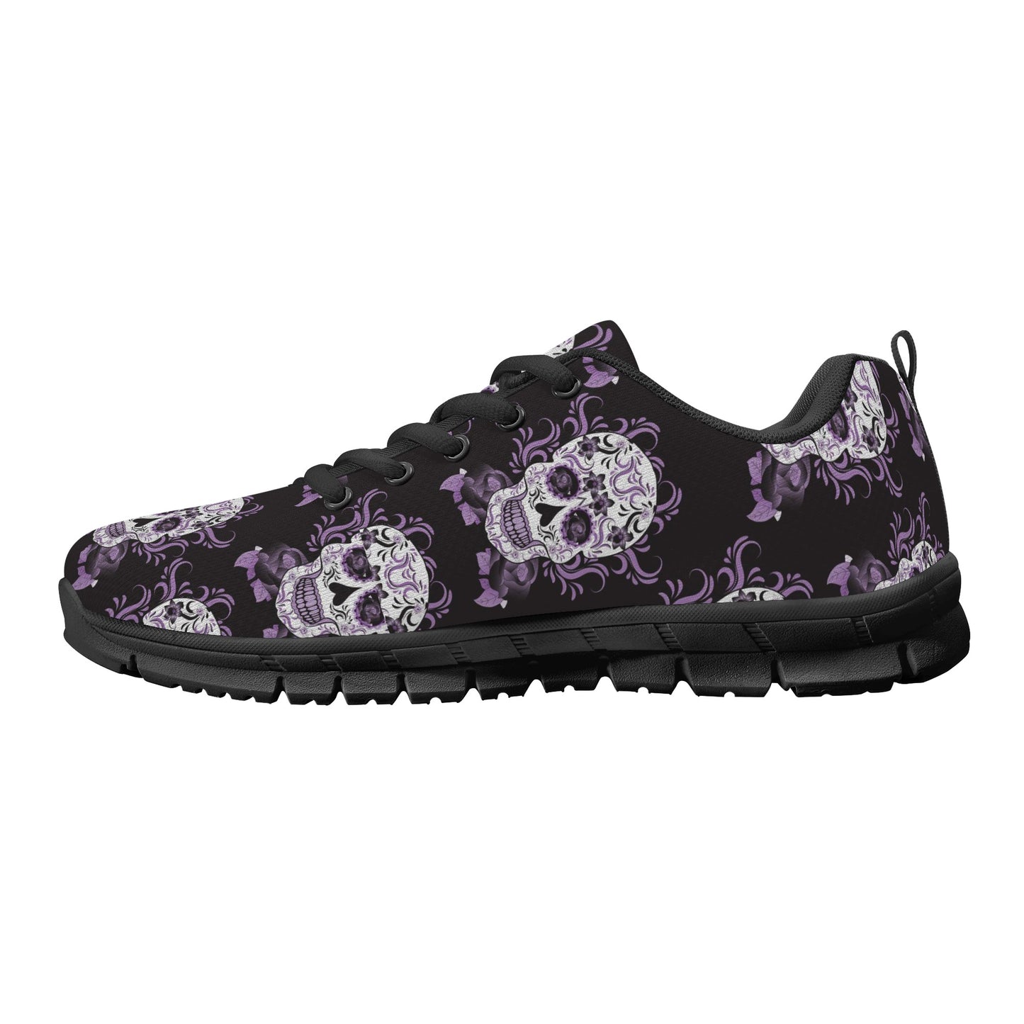 Day of the dead candy skull calaveras Women's Running Shoes