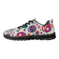 Sugar skull skeleton Halloween Women's Running Shoes