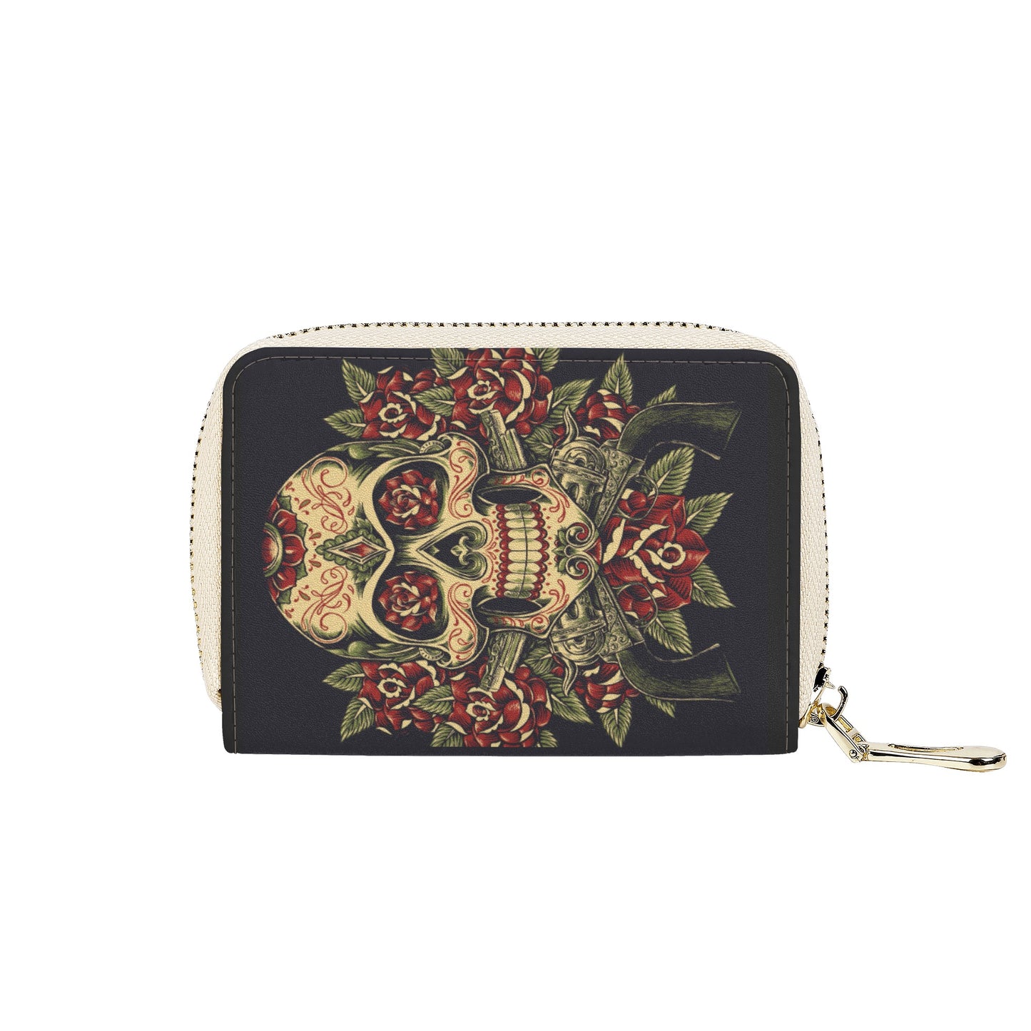 Day of the dead Zipper Card Holder