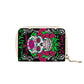 Dream as if you live forever sugar skull Zipper Card Holder