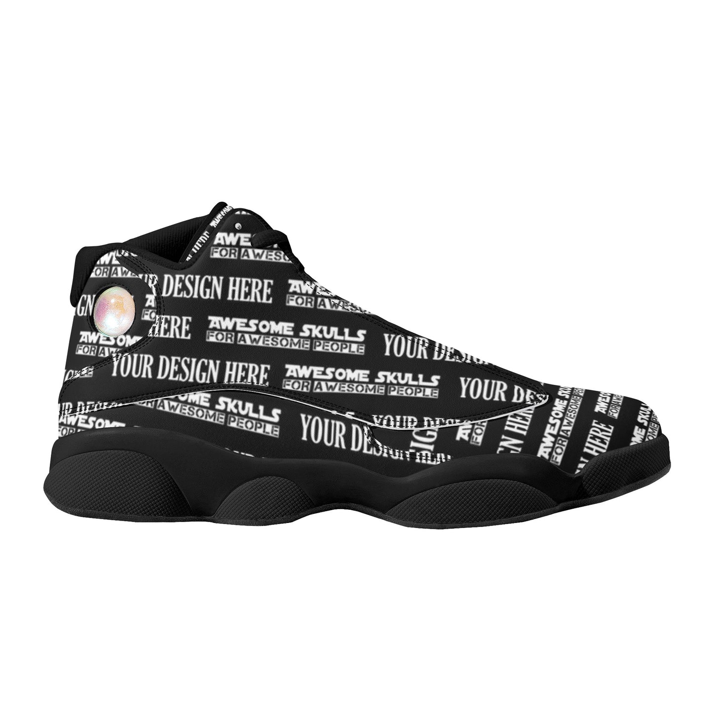 Women's Black Soles Basketball Shoes