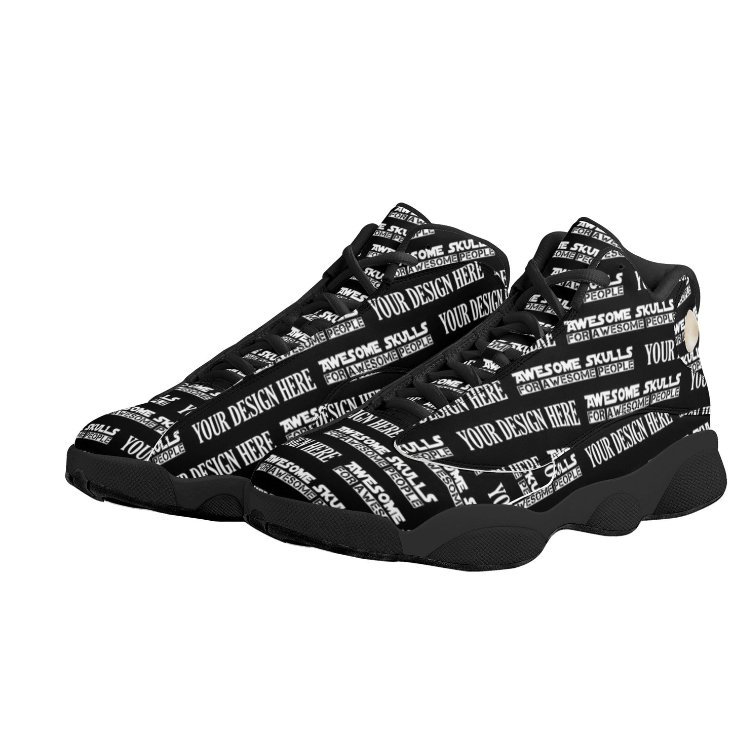 Women's Black Soles Basketball Shoes