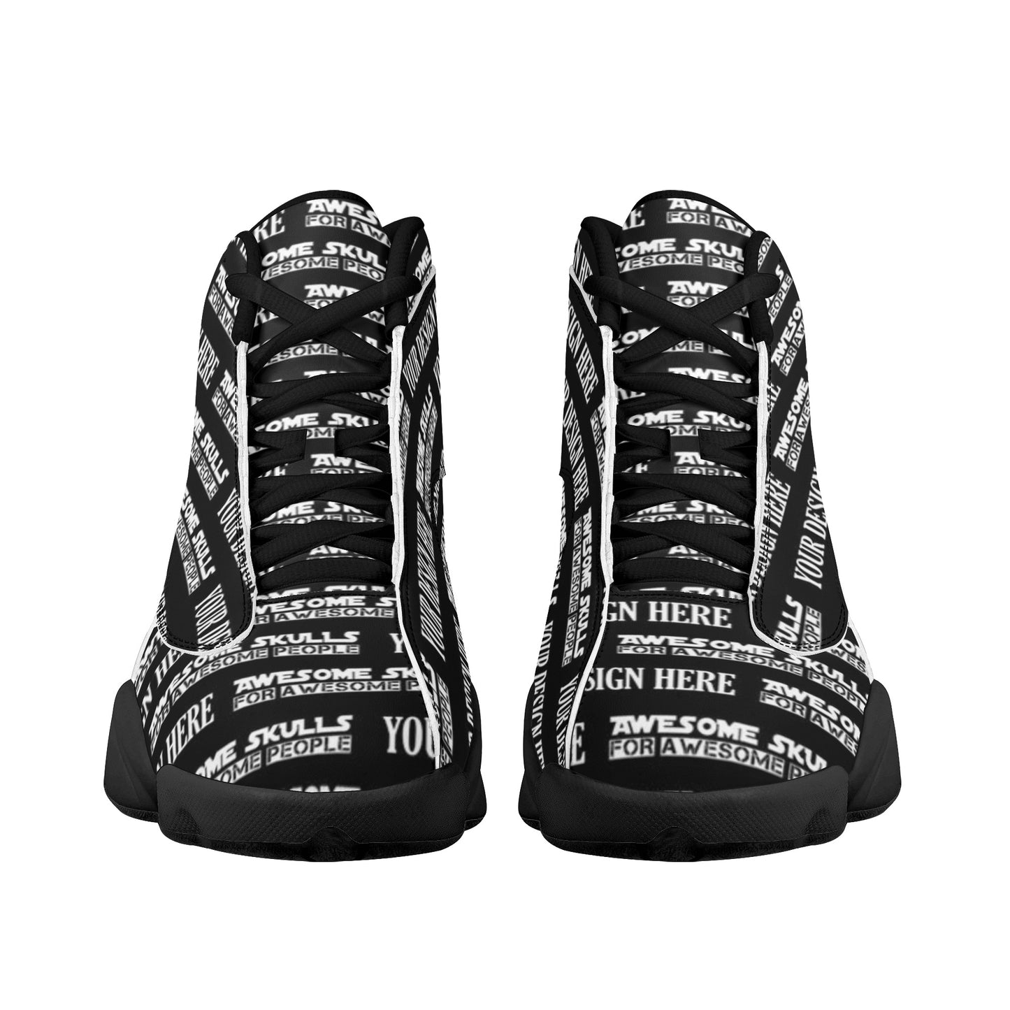 Women's Black Soles Basketball Shoes