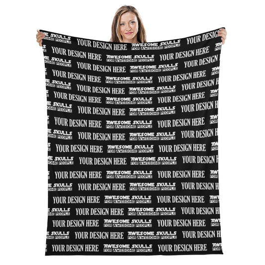 Long Vertical Flannel Breathable Blanket 4 Sizes