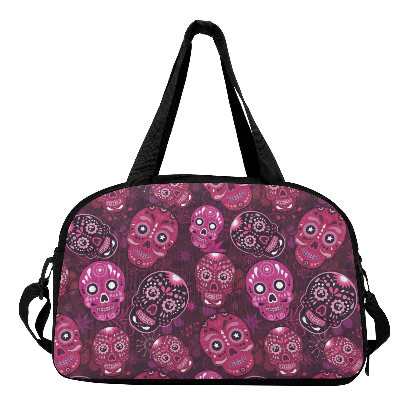 Sugar skull pattern Travel Luggage Bag