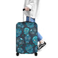 Sugar skull Mexican skull candy skulls Polyester Luggage Cover