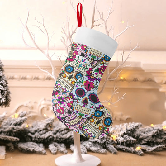 Day of the dead sugar skull Custom Christmas Stockings