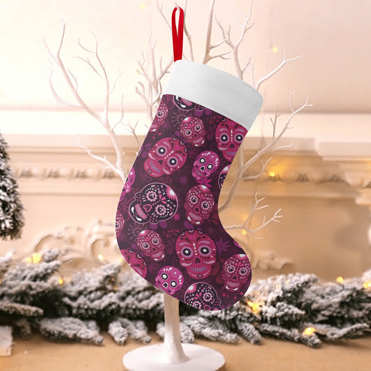 Day of the dead sugar skull Custom Christmas Stockings