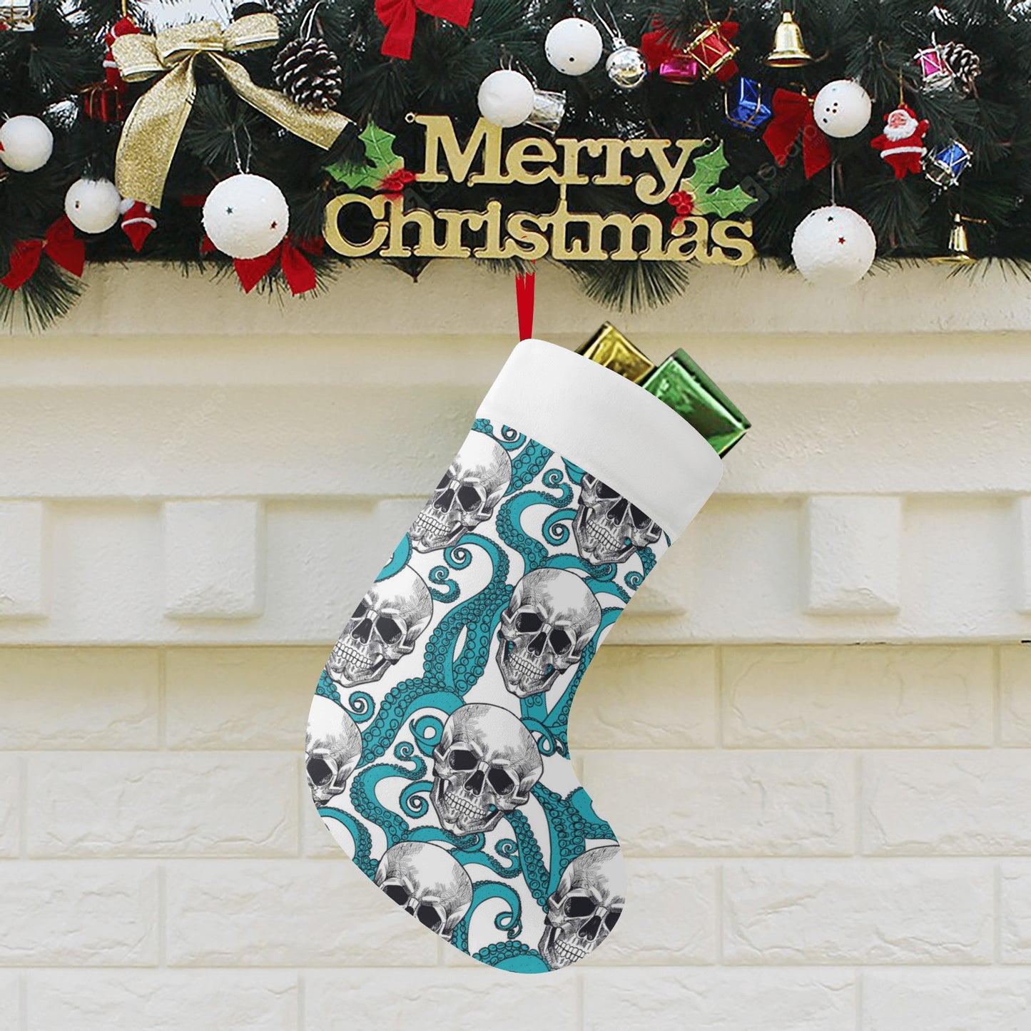 Sugar skull Custom Christmas Stockings