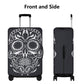 Day of the dead mexican skull suitcase cover Polyester Luggage Cover