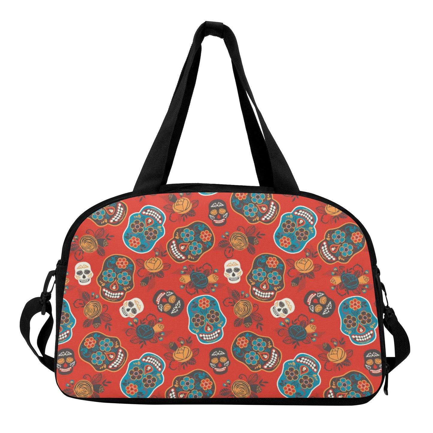 Day of the dead calaveras pattern Travel Luggage Bag