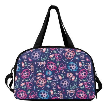 Dia de los muertos candy skull Travel Luggage Bag