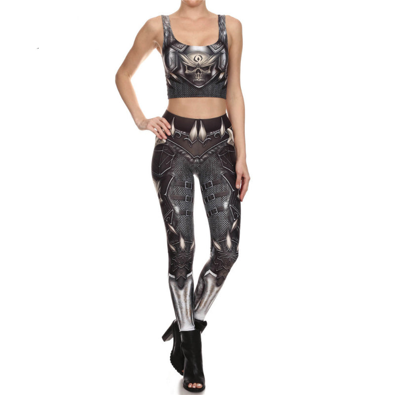 Brand New Skull Women Leggings Printed Leggins  Woman Pants