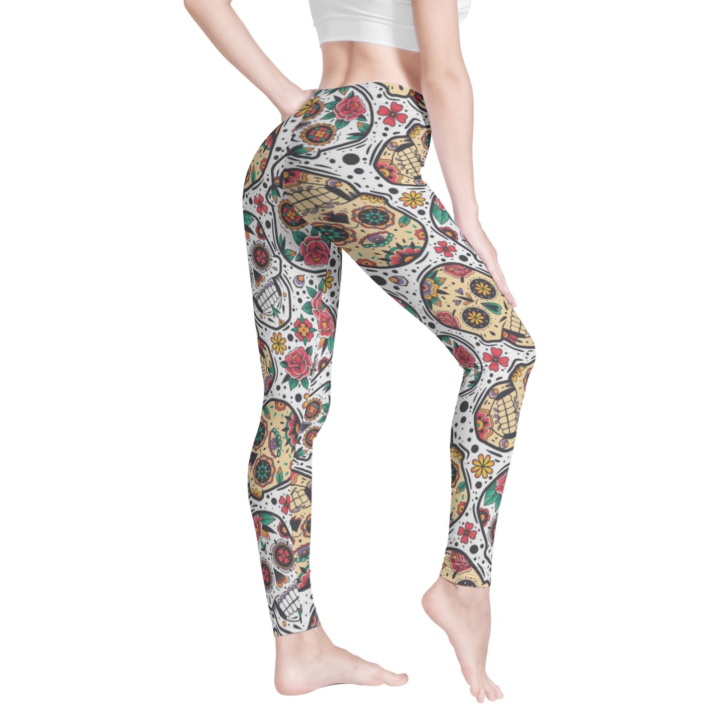 Sugar skull Mexican skull Women's Leggings