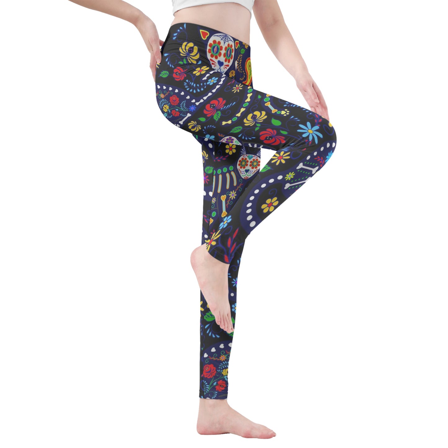 Candy skulls Women's Leggings