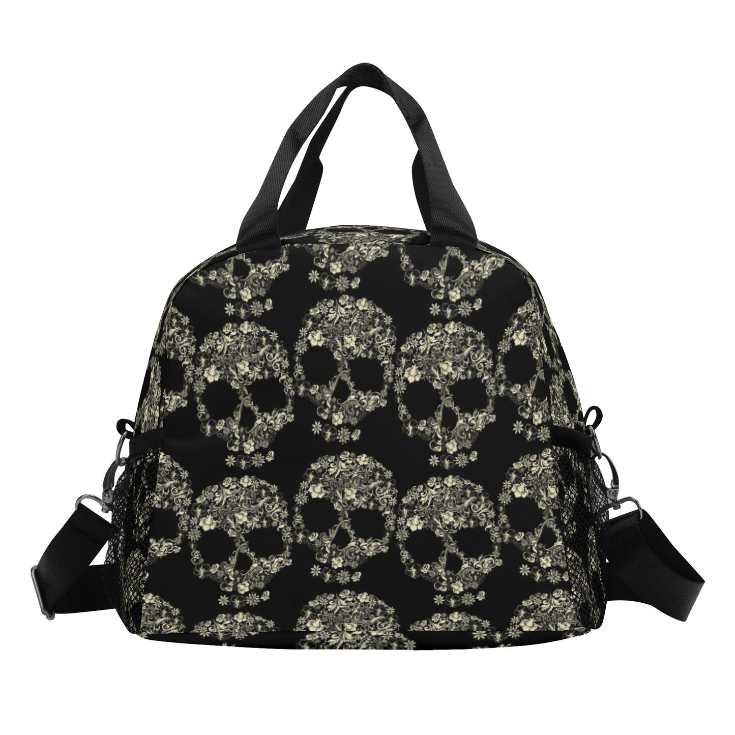 All Skull pattern sugar skull Over Printing Lunch Bag