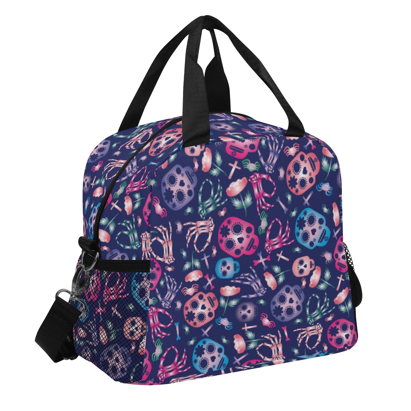 All Candy sugar skull mexican skull Over Printing Lunch Bag