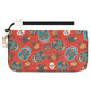 Sugar skull day of the dead gothic Halloweeen Casual Clutch Wallet