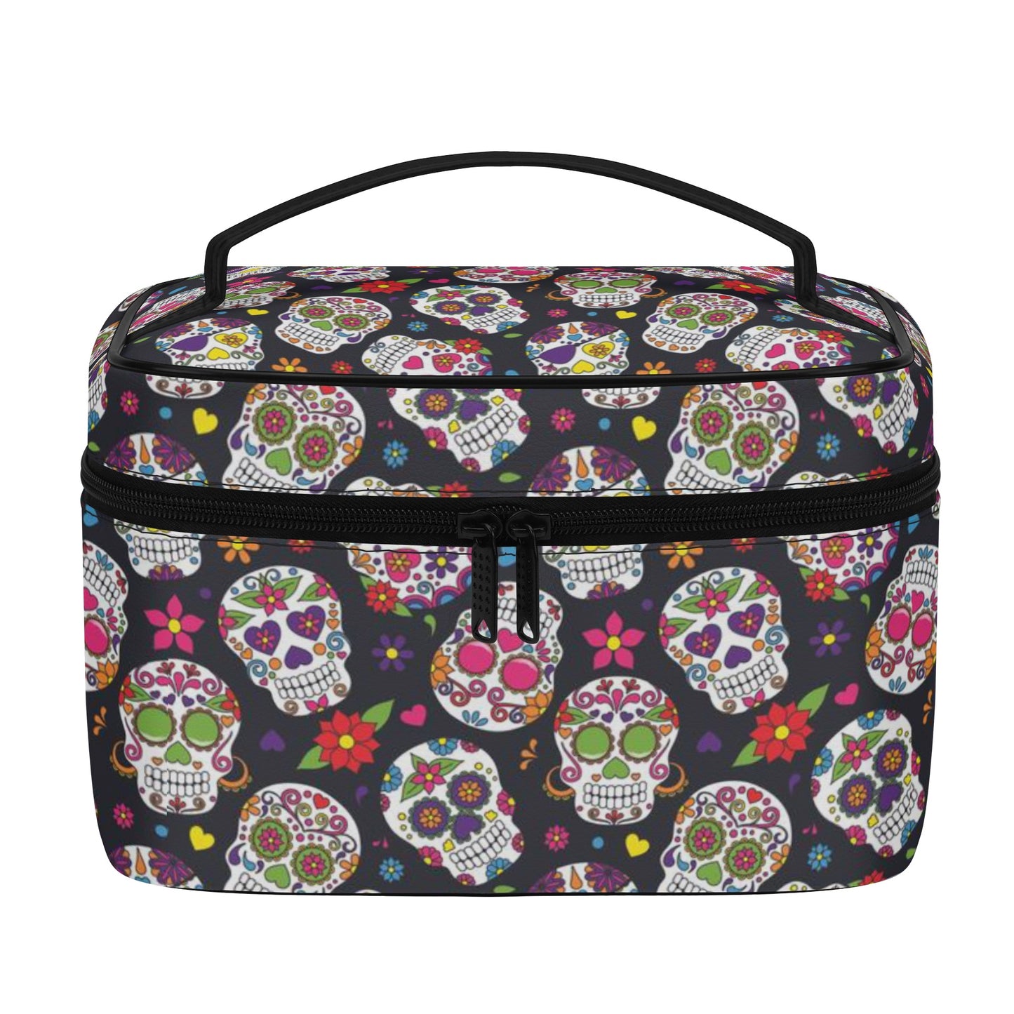 All Over Printing Leather Cosmetic Bag