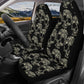 Sugar skull Day of the dead Mexican skull Car Seat Cover Set