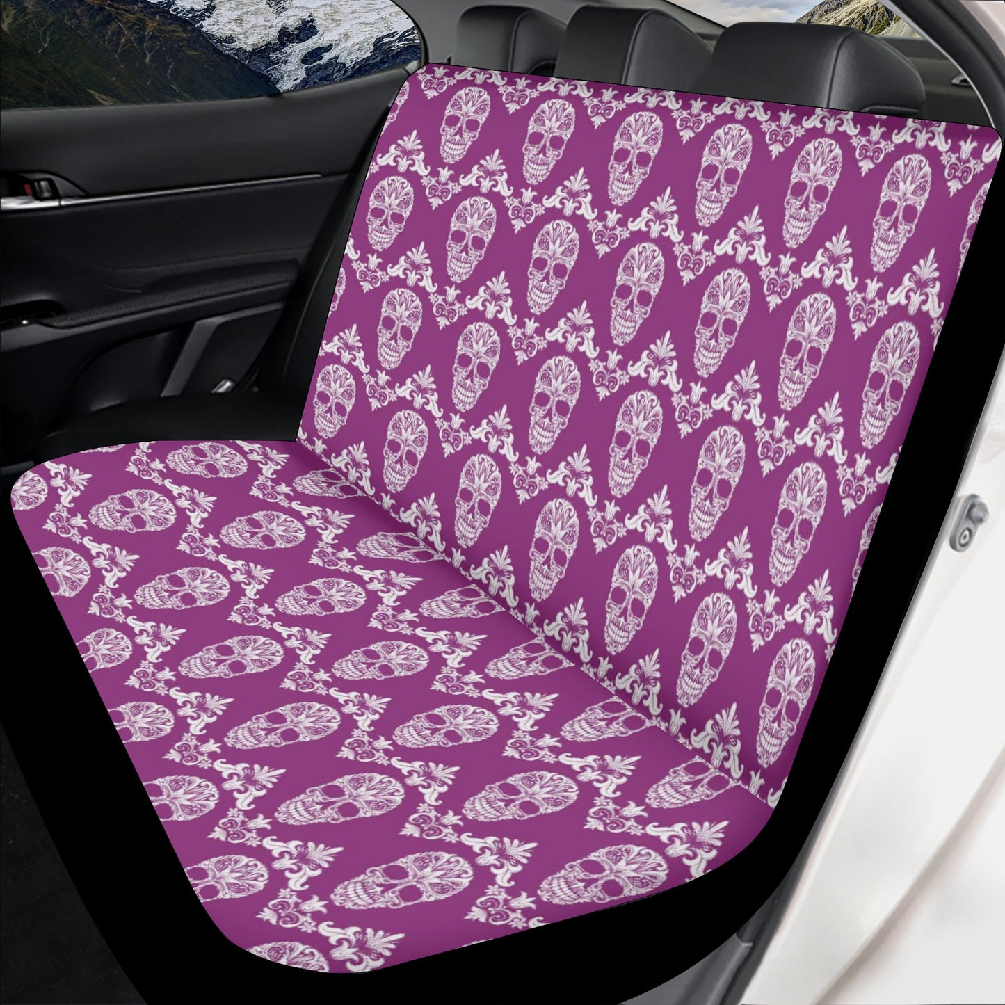 Sugar skull Day of the dead Mexican skull Car Seat Cover Set