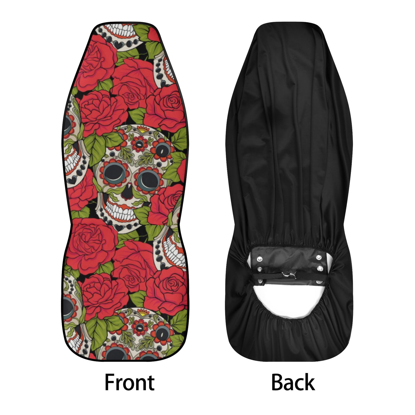 Sugar skull Day of the dead Mexican skull Car Seat Cover Set