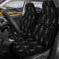 Sugar skull Day of the dead Mexican skull Car Seat Cover Set