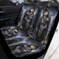 Skeleton car seat protector, skull rug mat for car, floral skull rug for car, biker skull car seat cover full set, death skull rug mat for c