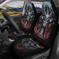 Gothic skull floor mat for car, rose skull car accessories, evil truck seat cover, punisher skull washable car seat covers, goth slip-on sea