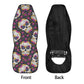 Mexican skull car seat protector cover, mexican skull floor mat for car, mexico car accessories, sugar skull girl truck seat cover, candy sk