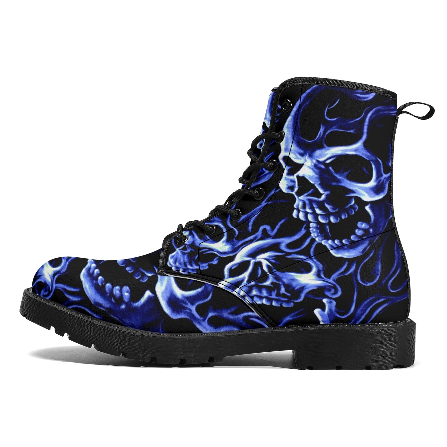 Skull boots, sugar skull boots, candy skull Halloween boots