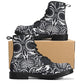 Skull Gothic Leather boots, Halloween boots, Candy Sugar skull boots