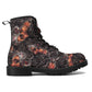 Skull Gothic Leather boots, Halloween boots, Candy Sugar skull boots