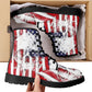 Skull Gothic Leather boots, Halloween boots, Candy Sugar skull boots