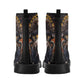 Skull Leather boots, Halloween boots, Sugar skull boots