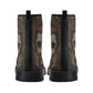 Skull Leather boots, Halloween boots, Sugar skull boots