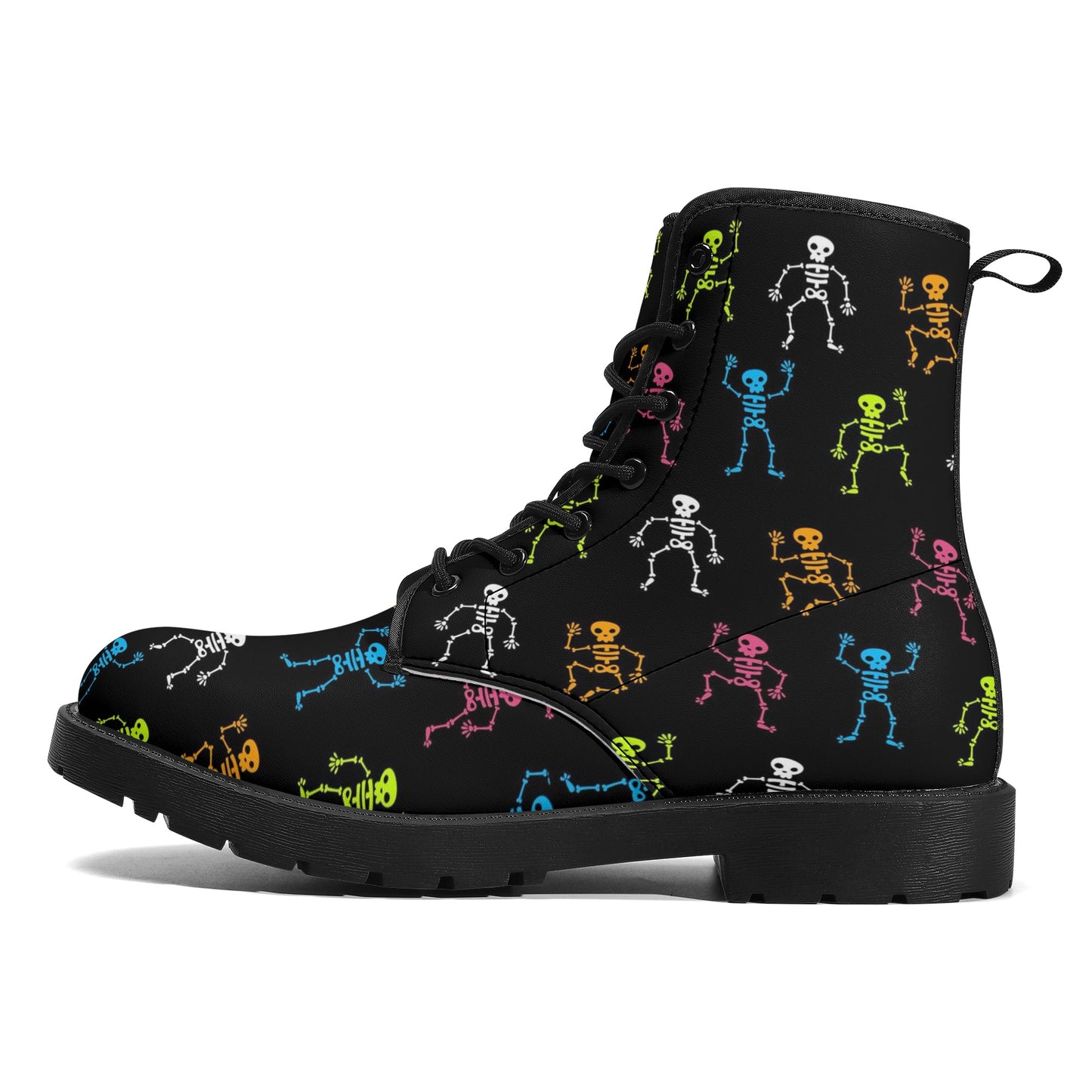 Skull boots, sugar skull boots, candy skull Halloween boots