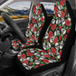 Candy skull rug for car, candy skull cover cushion accessories for Cars, cinco de mayo skull car accessories, calaveras skull car floor mat,