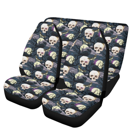 Horror car seat , skull in fire cover cushion accessories for Cars, punisher skull car seat tool, floral skull car seat tool, skull cover cu