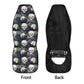 Horror car seat , skull in fire cover cushion accessories for Cars, punisher skull car seat tool, floral skull car seat tool, skull cover cu