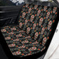 Dia de los muertos skull car seat protector cover, mexico car seat tool, day of the dead seat cover for car, sugar skull girl car seat cover