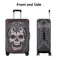 Evil luggage protector, skeleton suitcase, punisher skull luggage tag, skull luggage cover, evil suitcase cover, halloween luggage cover set