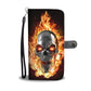 Burning skull - phone case - all phones