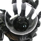 1Piece Black Claw Holding Skull Horror Lighting Plasma Ball Touch Responsive Desk Lamp Decorative Lighting Figruine Statue