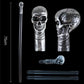 1Set Egyptian Pharaoh Scepter Halloween Cosplay Costume For Masquerade Party Props Snack Head Cane Skull Death Scepter S3