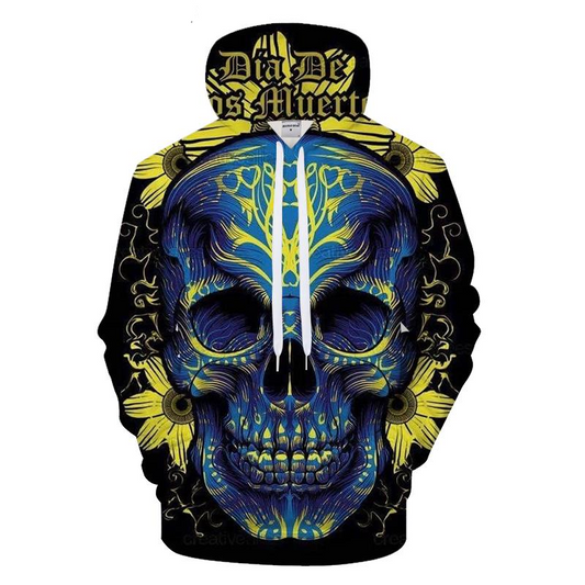 3D Skull Hoodies Sweatshirts