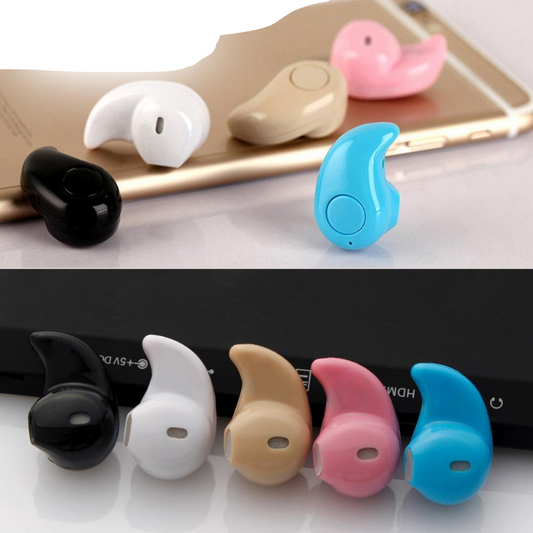 Cheap 1PC Mini Wireless Bluetooth Headset Ultra small Earphone Microphone Safe Driving Invisible Design Stereo Headset Black