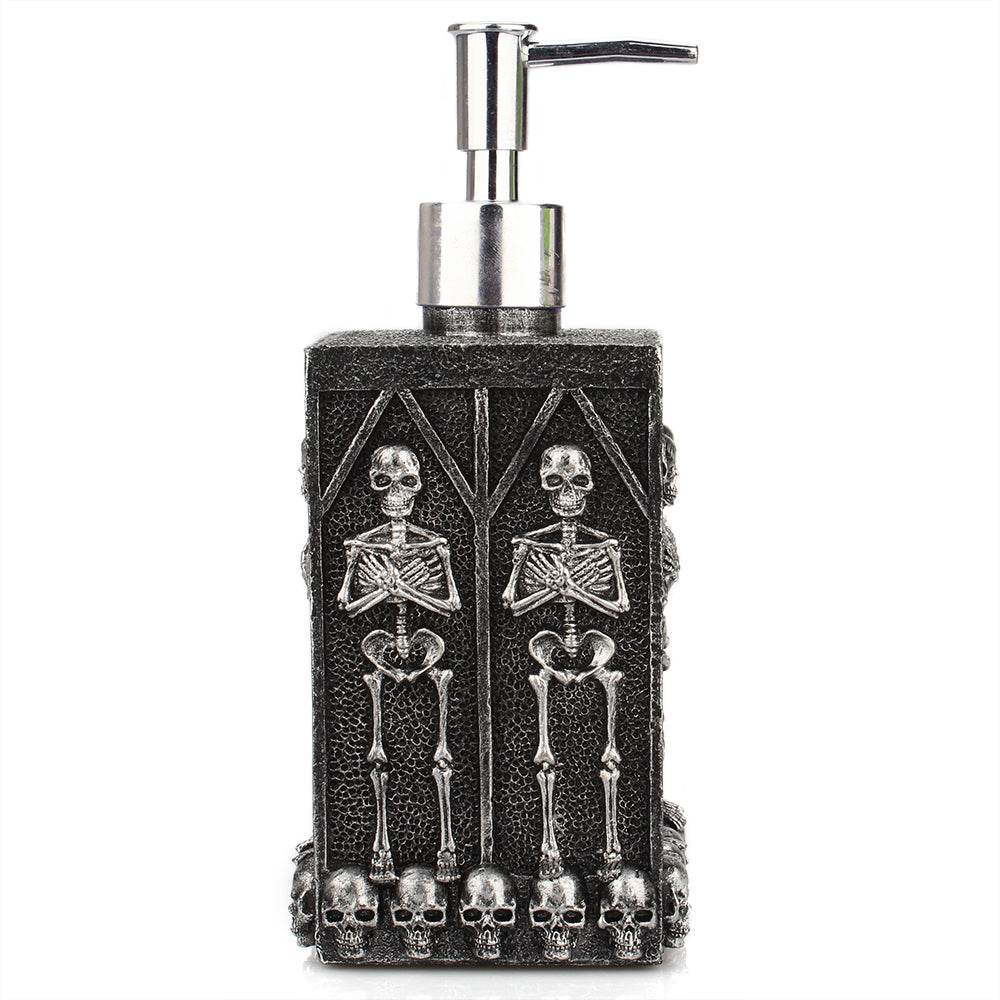 1pc Skull Shower Gel Dispenser Bottle Liquid Soap Dispenser Pump Hand  450ml
