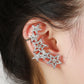1pcs Right Left Ear Clip Fashion Star Earcuff Jewelry Gold tone Clip On Earrings Ear Cuffs For Women